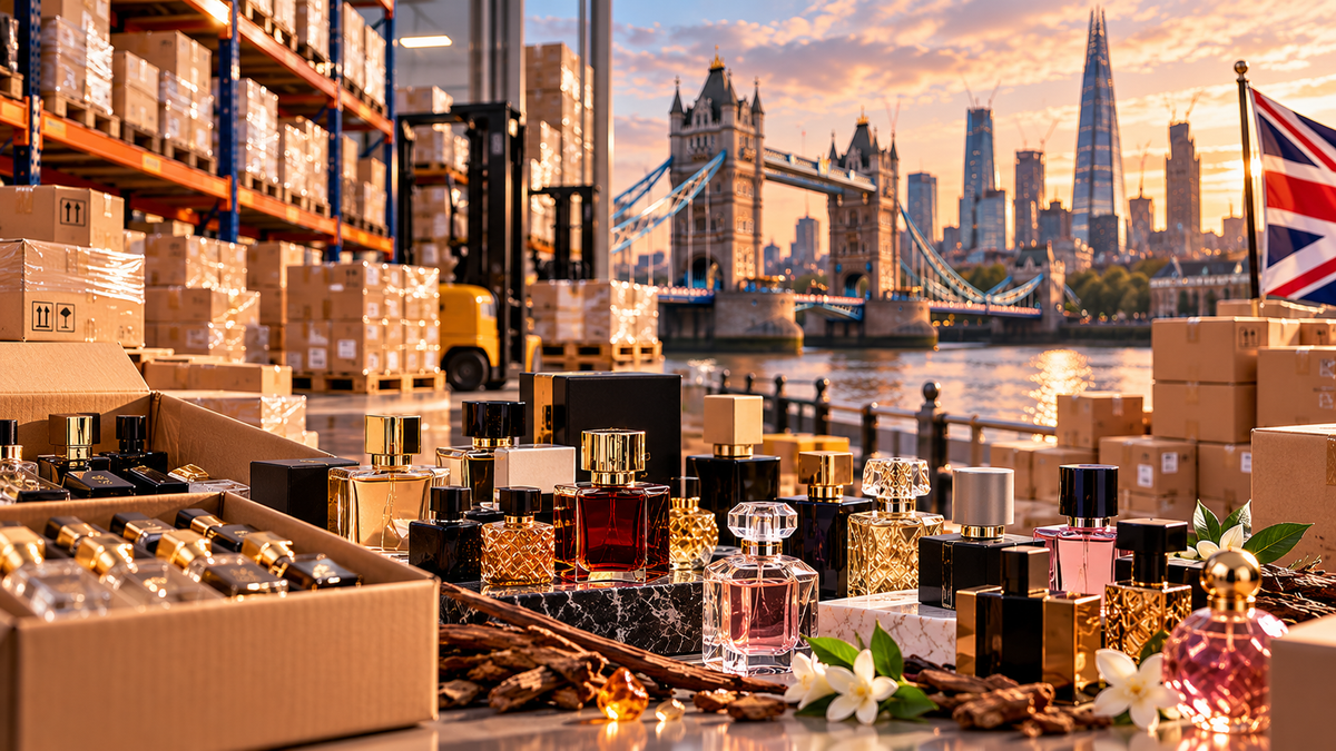 Cheap wholesale perfume suppliers UK with bulk fragrance stock and perfume boxes