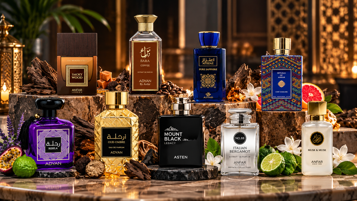 High end perfumes from London Musk featuring a luxury fragrance collection for 2026