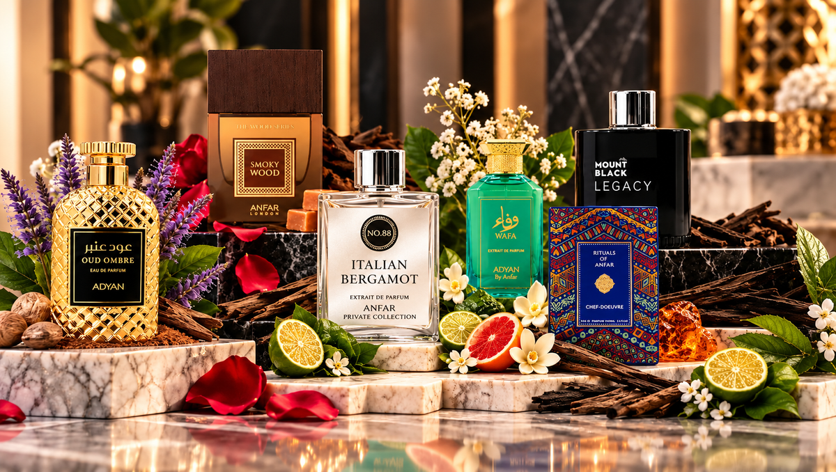 Best smelling perfumes 2026 featuring luxury London Musk fragrances with woody, floral and citrus notes
