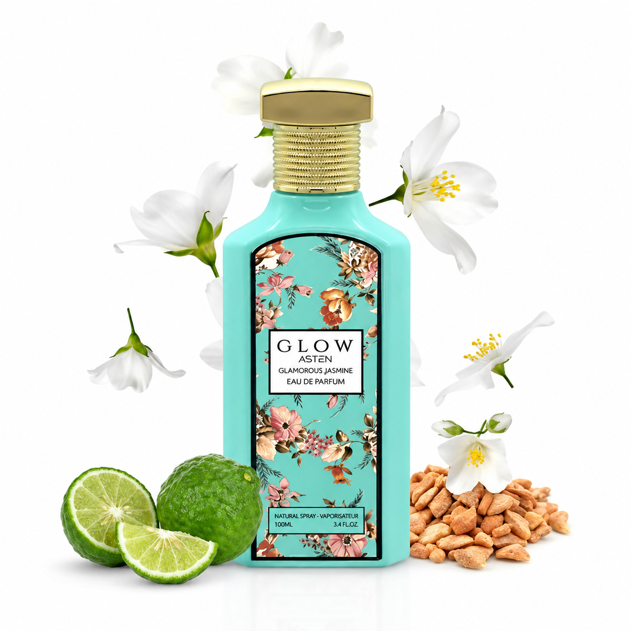 Asten Glow Glamorous Jasmine Eau de Parfum for Women 100ml