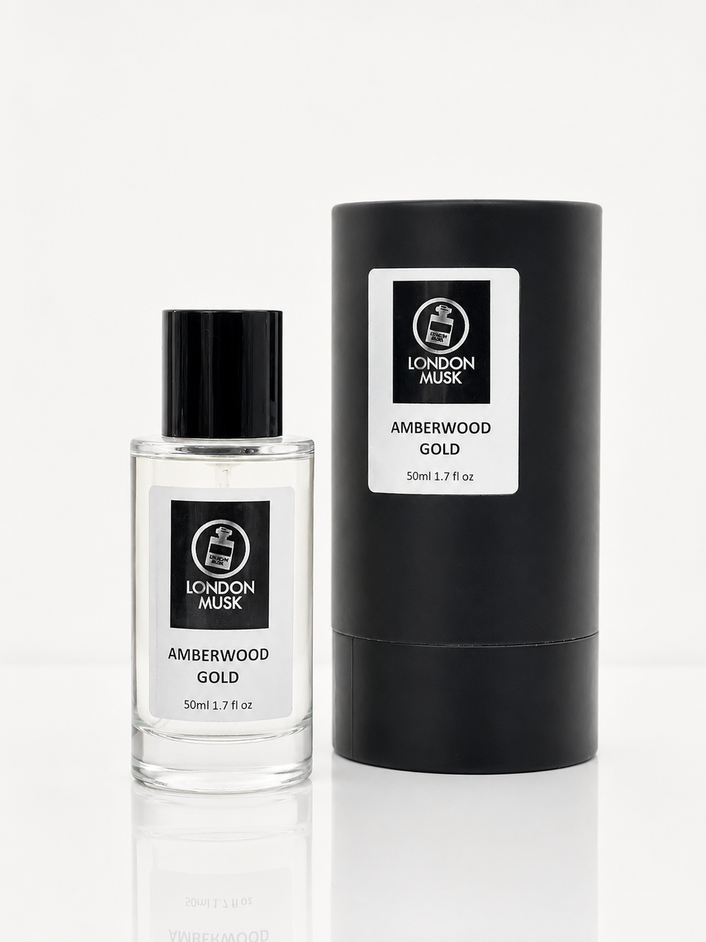 Amberwood Gold - Sweet Soft Amber Perfume (50ml EDP)