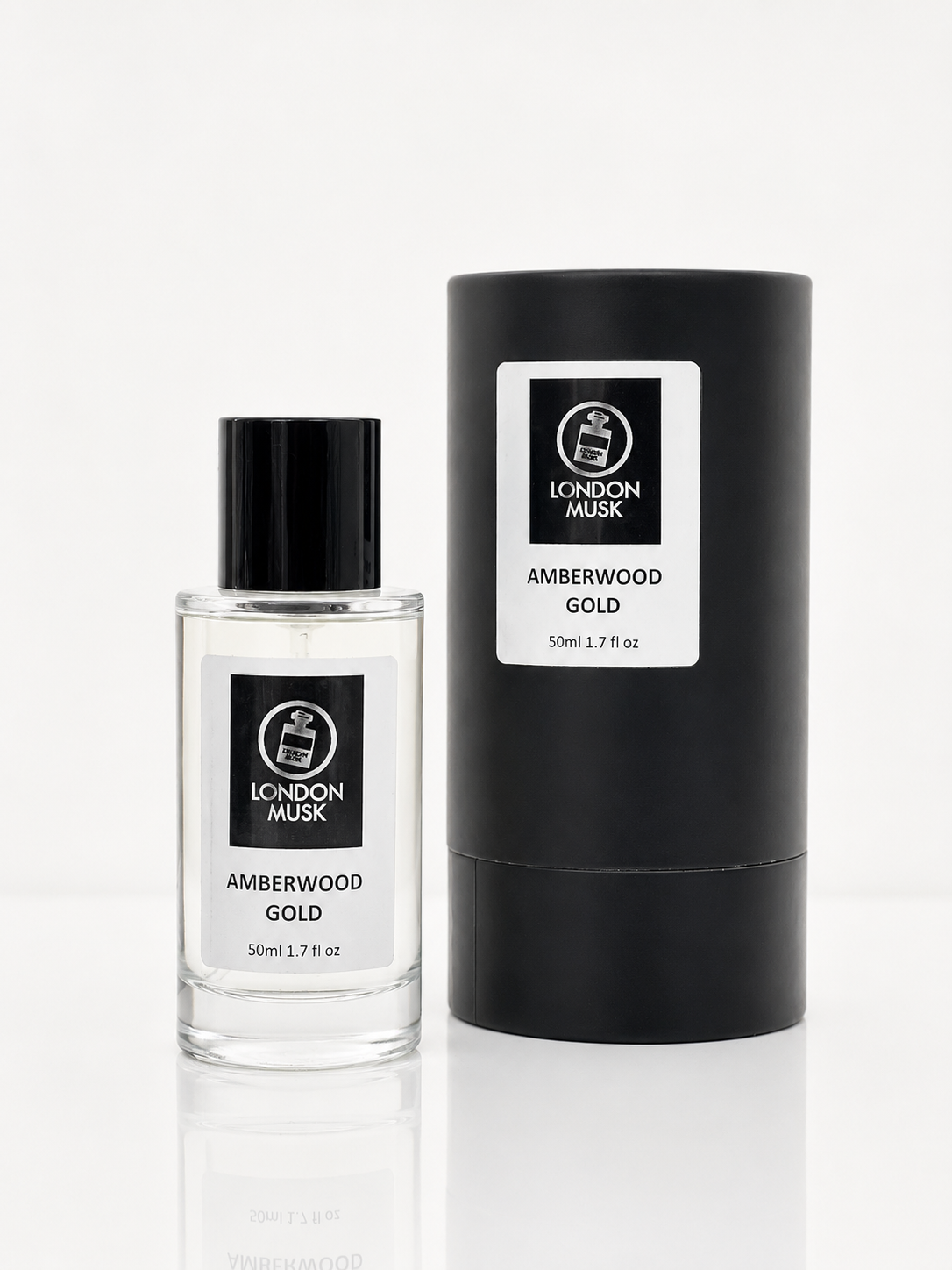 Amberwood Gold - Sweet Soft Amber Perfume (50ml EDP)