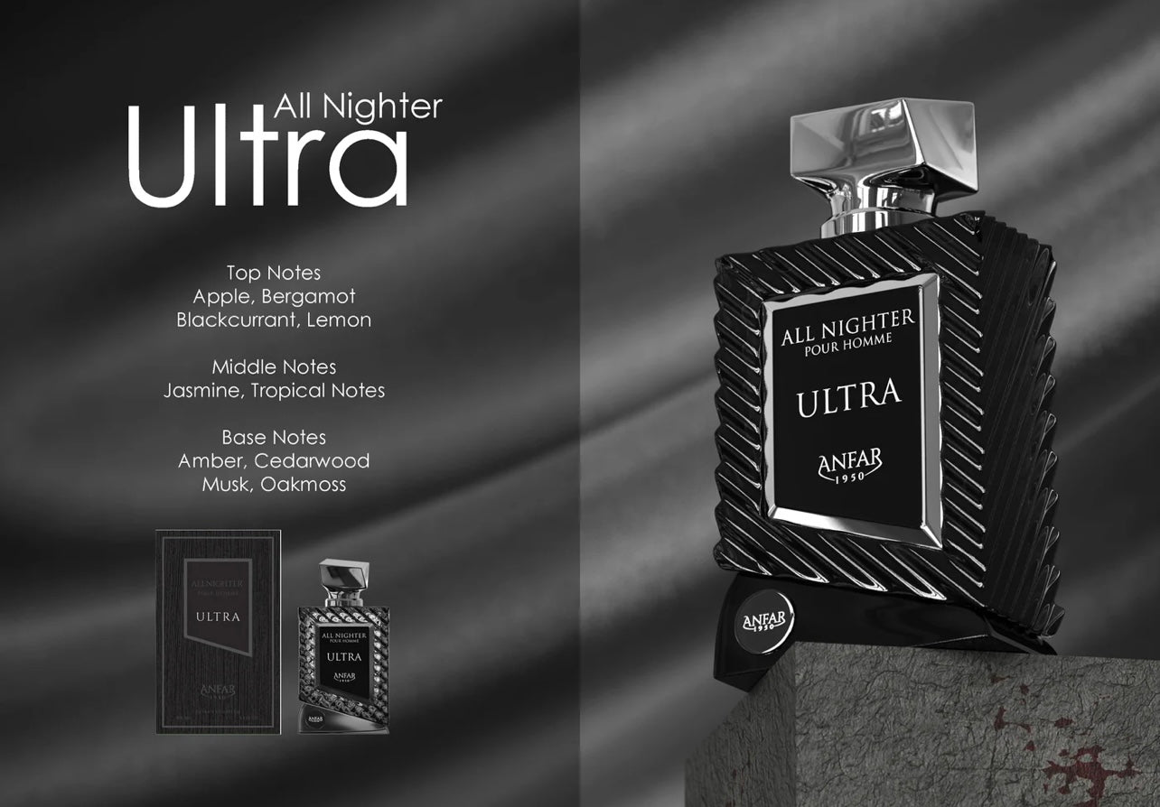 All Nighter Ultra by Anfar – Extrait de Parfum (100ml)