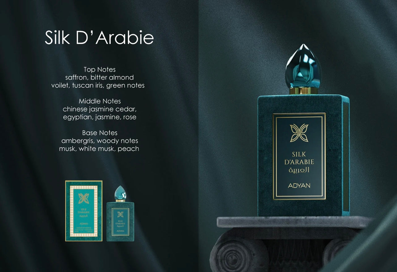 Silk D’Arabie by Adyan – Extrait de Parfum (100ml)