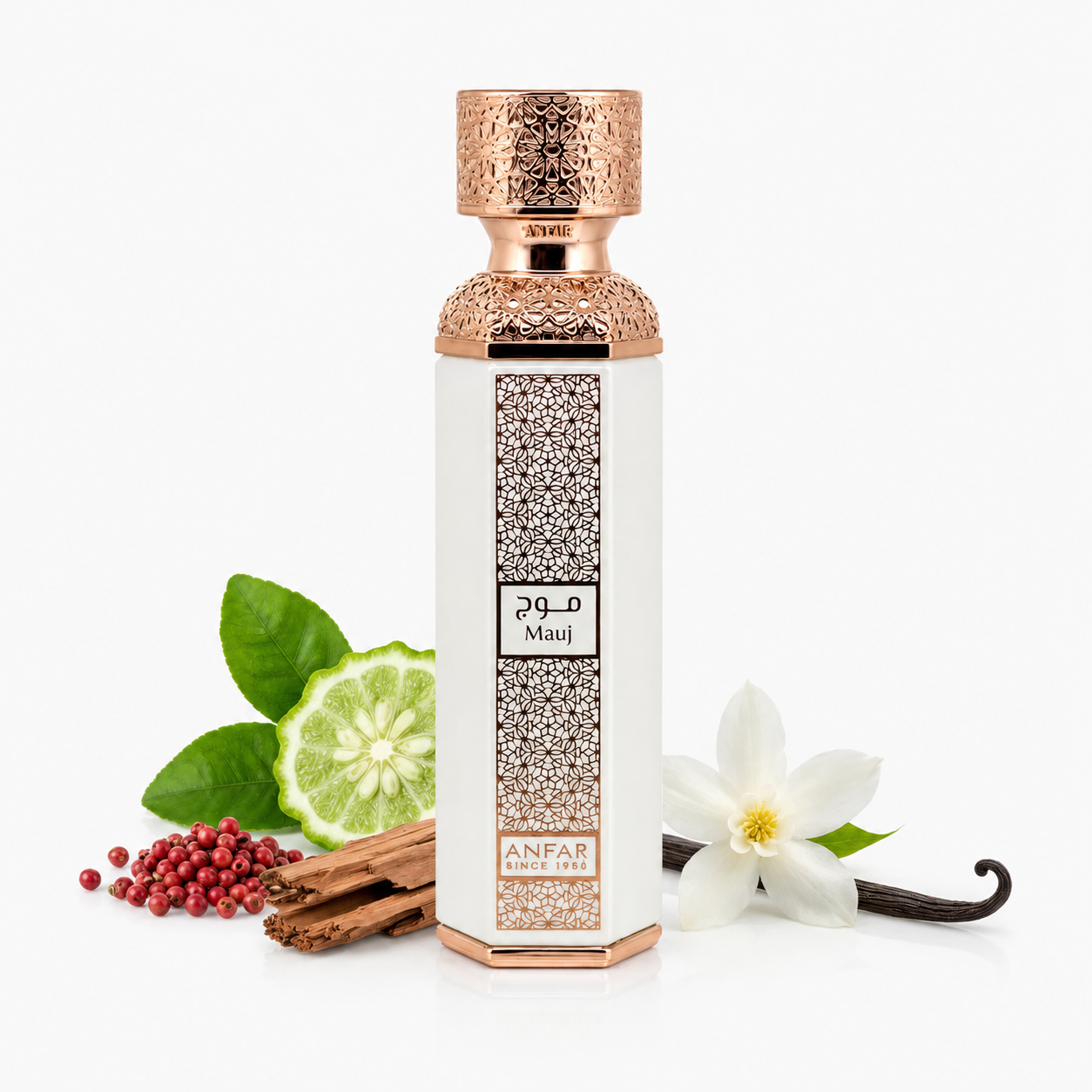 Mauj by Anfar Eau De Parfum 200ml White Musk Aquatic Fragrance