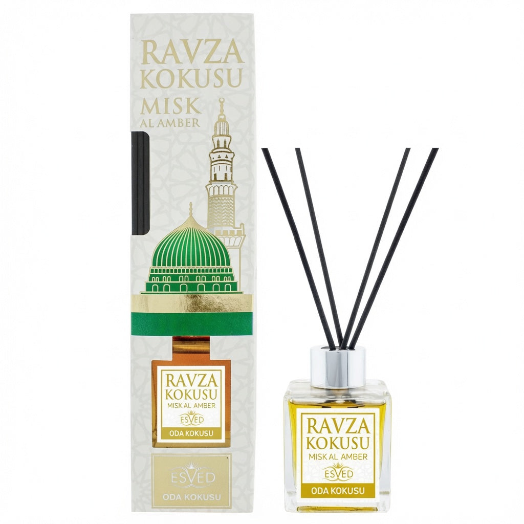 Reed Diffuser Misk Amber Ravza Kokusu Room Fragrance 100ml