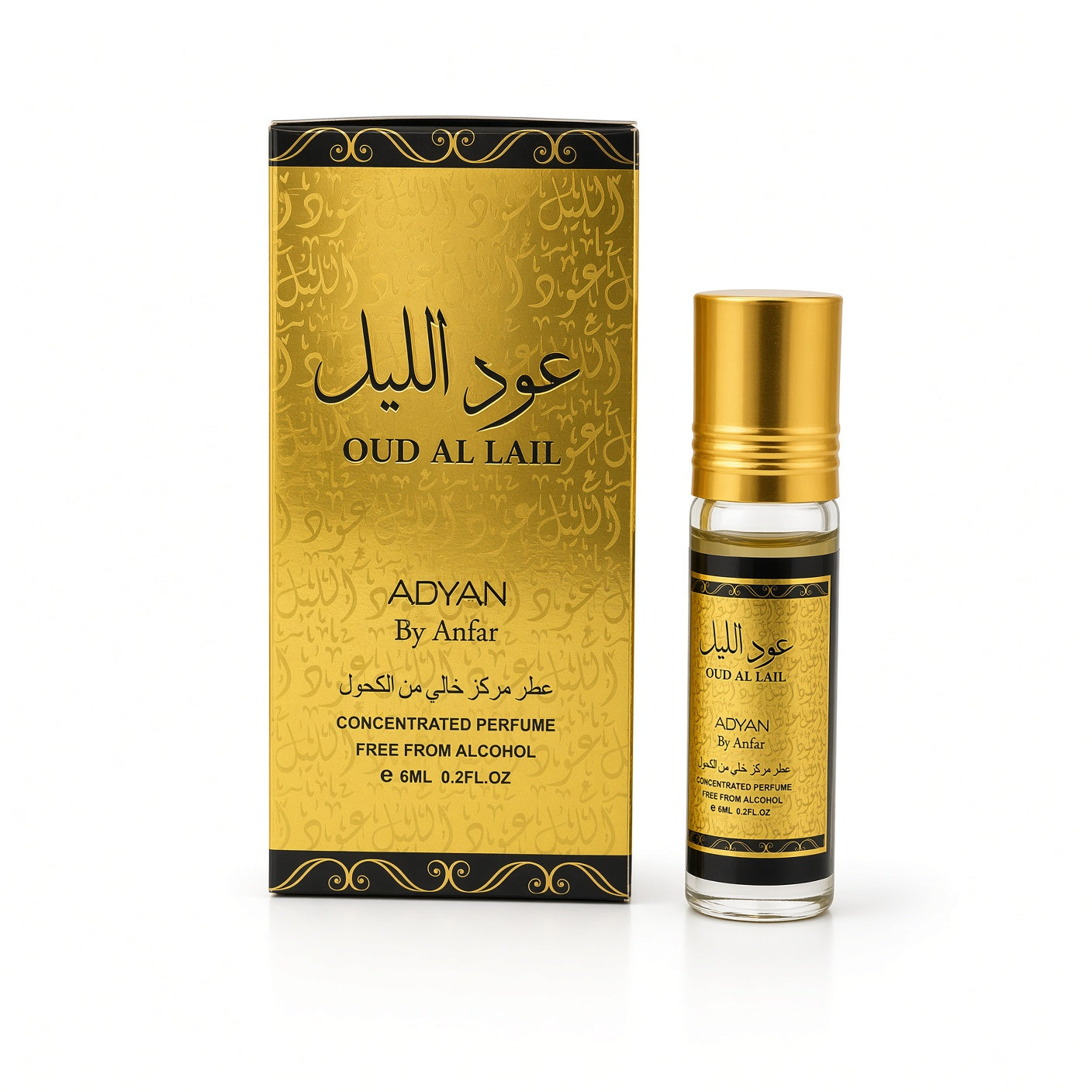 Oud Al Lail - Sweet Oud Perfume Oil Roll-on (6ml)