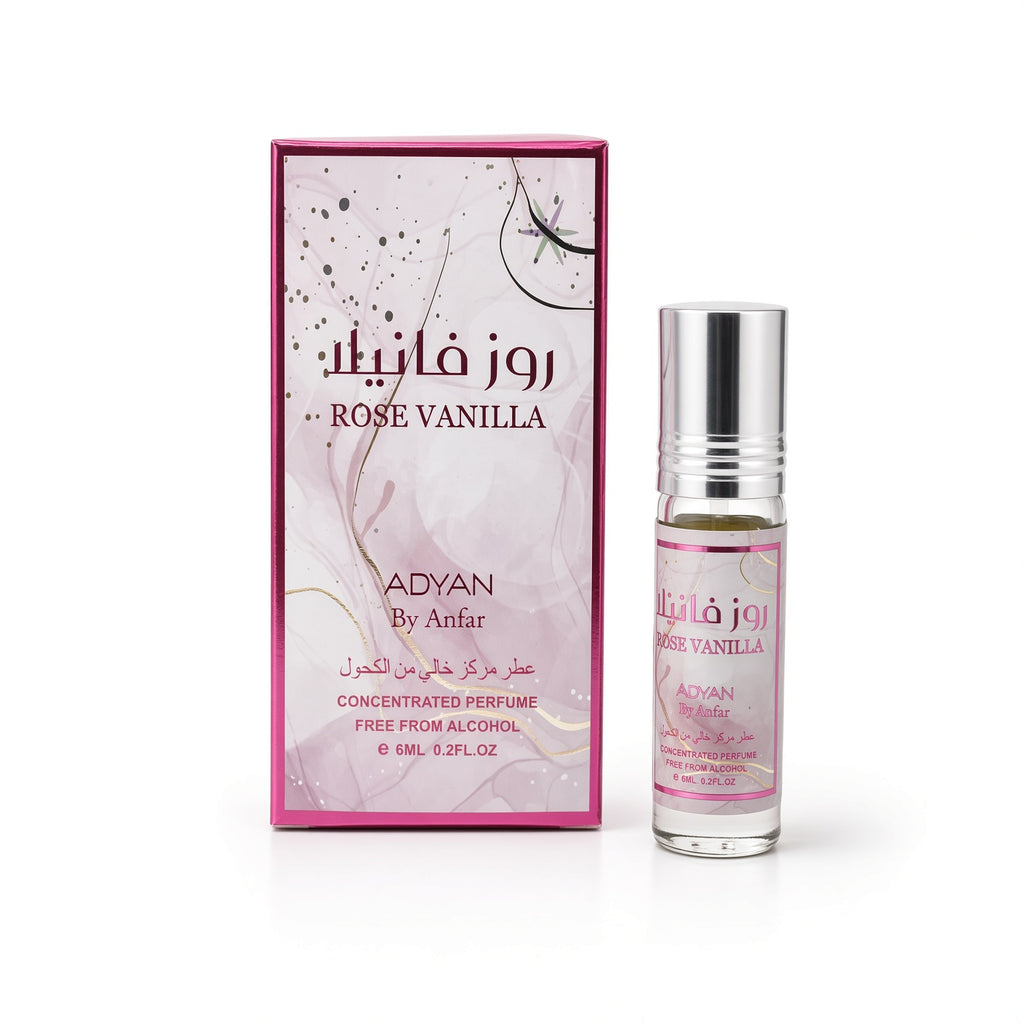 Rose Vanilla - Perfume Oil Roll-on (6ml)