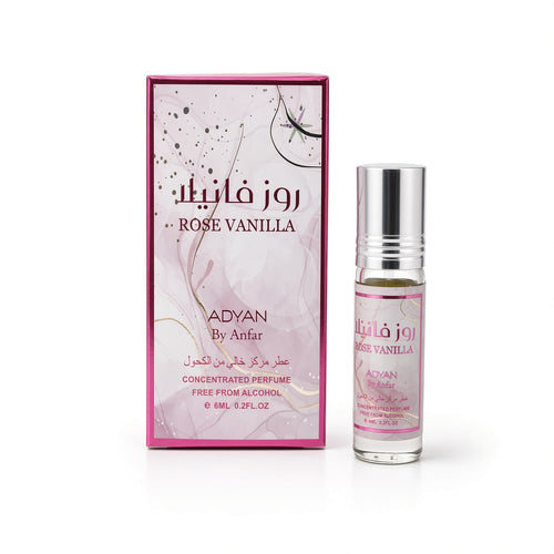 Rose Vanilla - Perfume Oil Roll-on (6ml)