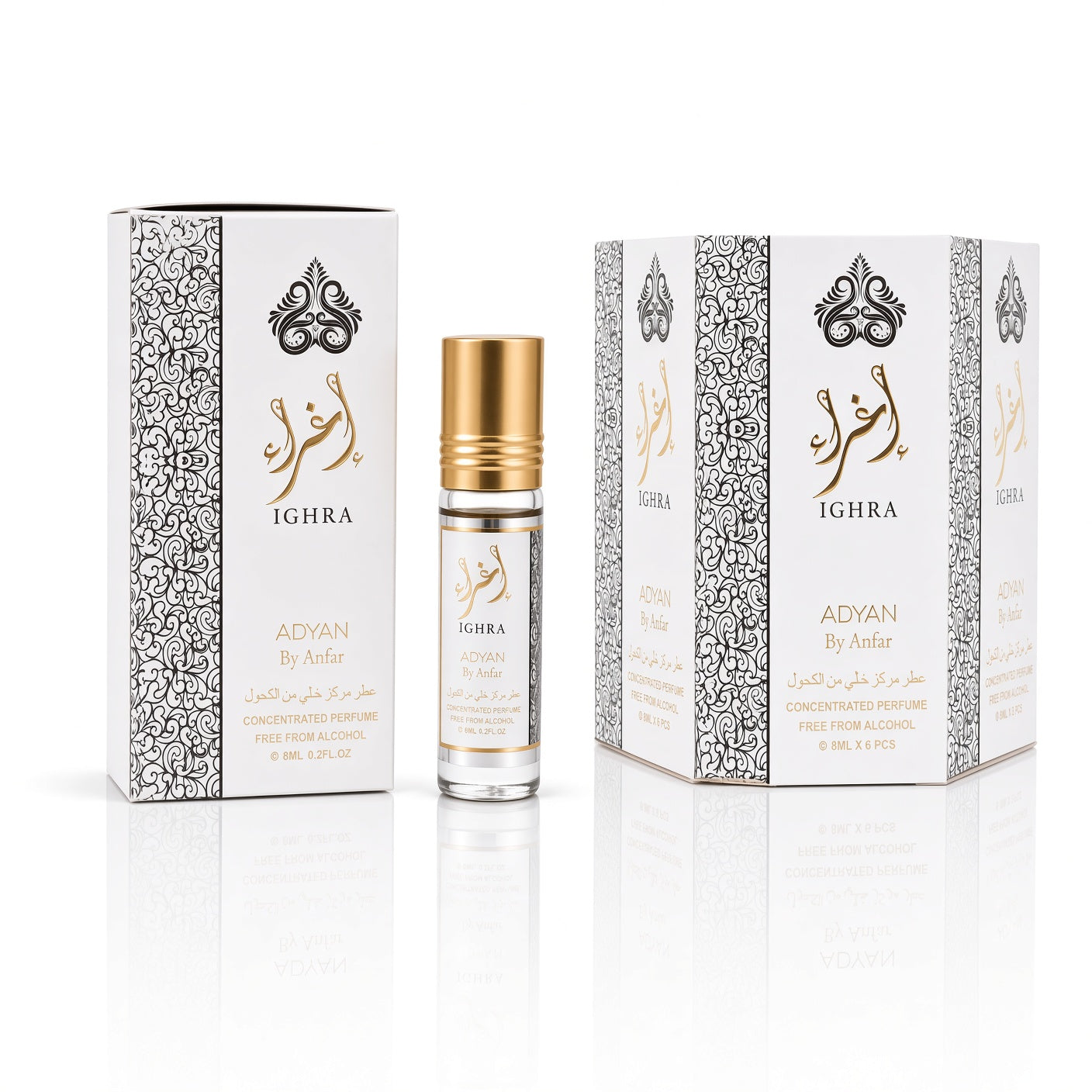 Ighra - Oud Perfume Oil Roll-on for Women (6ml)