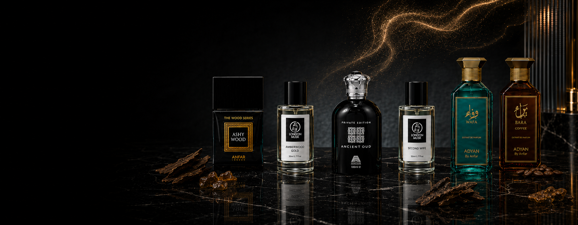 Luxurious Arabian 
Musk & Oud Perfumes