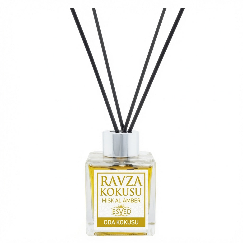 Reed Diffuser Misk Amber Ravza Kokusu Room Fragrance 100ml