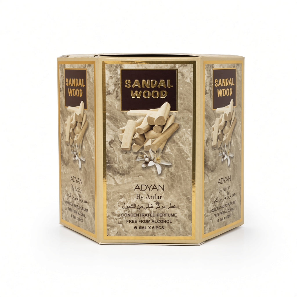 Sandalwood - Oud Perfume Oil Roll-on (6ml)