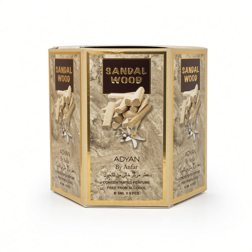 Sandalwood - Oud Perfume Oil Roll-on (6ml)