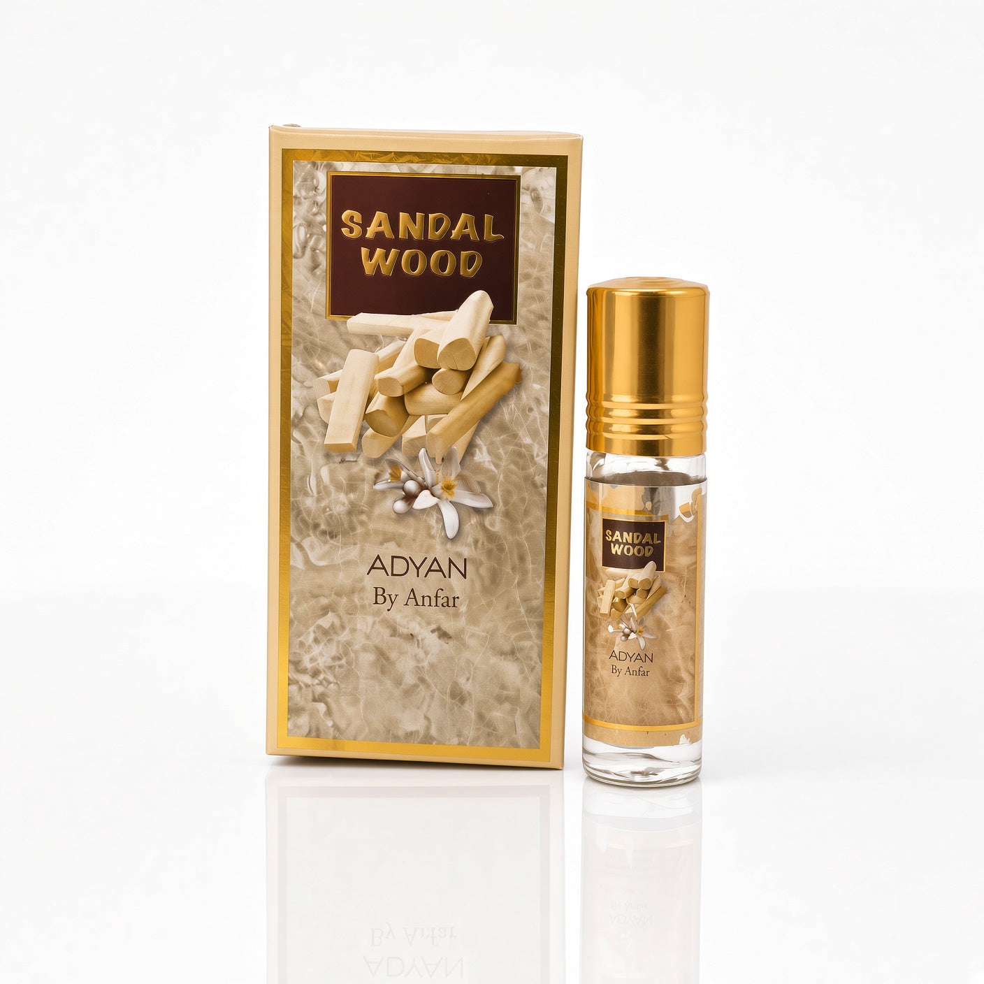 Sandalwood - Oud Perfume Oil Roll-on (6ml)