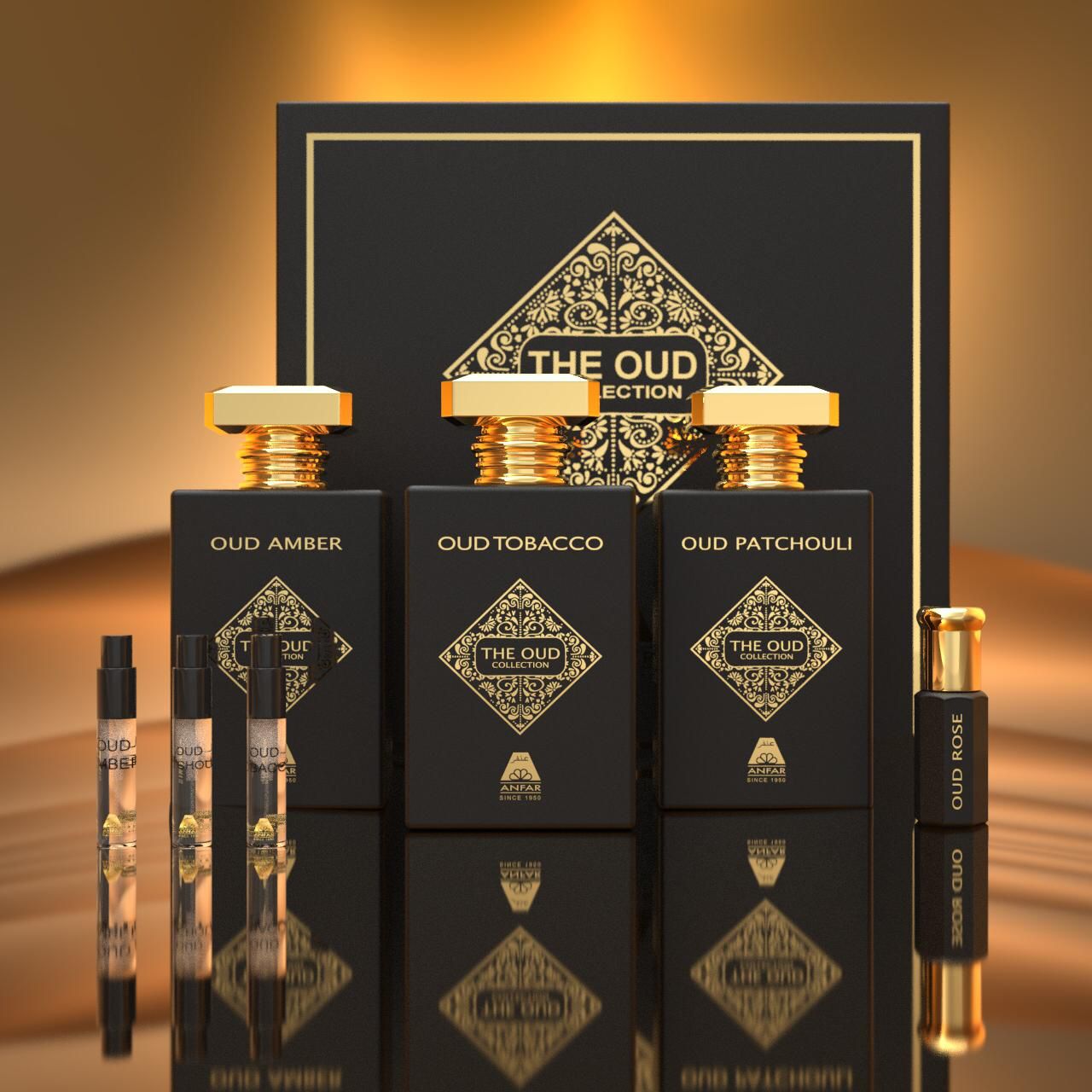 Oud Perfumes + Travel Size - Gift Set for Him