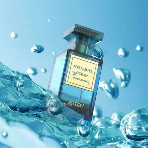 Mystic Ocean Eau De Parfum 80ml by Asten Dive into the refreshing allure of the Mystic Ocean, an invigorating fragrance by Asten that captures the essence of crisp oceanic air. This 80ml Eau De Parfum offers a sensory journey that balances bright citrus, herbaceous notes, and earthy depths.