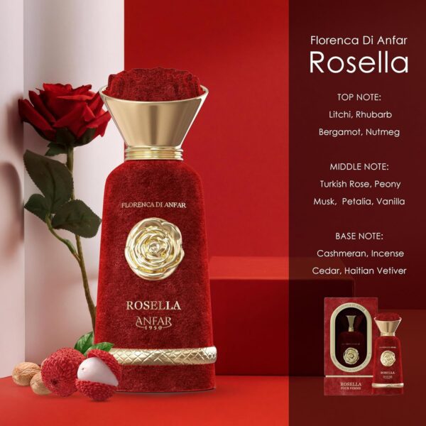 Rosella Pour Femme by Anfar 1950 Extrait de Parfum 100ml