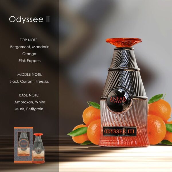 Odyssey II Pour Homme Extrait de Parfum 100ml | A Refined and Adventurous Fragrance for the Modern Man